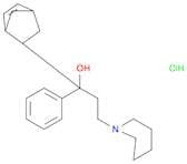 1-Piperidinepropanol, α-bicyclo[2.2.1]hept-5-en-2-yl-α-phenyl-, hydrochloride (1:1)