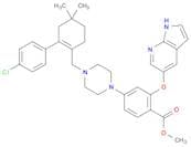 Benzoic acid, 4-[4-[[2-(4-chlorophenyl)-4,4-dimethyl-1-cyclohexen-1-yl]methyl]-1-piperazinyl]-2-(1…