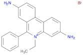 Phenanthridinium, 3,8-diamino-5-ethyl-6-phenyl-, bromide (1:1)