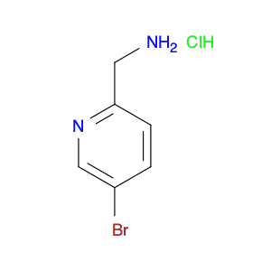 2-Pyridinemethanamine, 5-bromo-, hydrochloride (1:1)