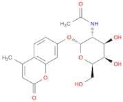 2H-1-Benzopyran-2-one, 7-[[2-(acetylamino)-2-deoxy-α-D-galactopyranosyl]oxy]-4-methyl-