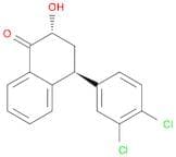 1(2H)-Naphthalenone, 4-(3,4-dichlorophenyl)-3,4-dihydro-2-hydroxy-, (2R,4S)-