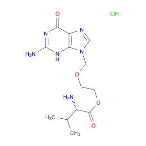 L-Valine, 2-[(2-amino-1,6-dihydro-6-oxo-9H-purin-9-yl)methoxy]ethyl ester, hydrochloride (1:1)