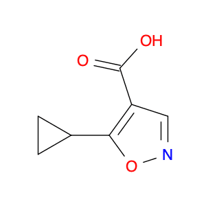 4-Isoxazolecarboxylic acid, 5-cyclopropyl-