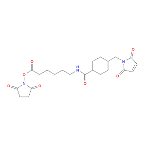 Hexanoic acid, 6-[[[4-[(2,5-dihydro-2,5-dioxo-1H-pyrrol-1-yl)methyl]cyclohexyl]carbonyl]amino]-, 2…