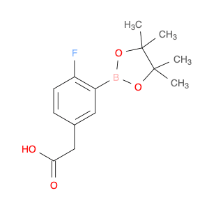 Benzeneacetic acid, 4-fluoro-3-(4,4,5,5-tetramethyl-1,3,2-dioxaborolan-2-yl)-