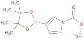 1H-Pyrrole-1-carboxylic acid, 3-(4,4,5,5-tetramethyl-1,3,2-dioxaborolan-2-yl)-, methyl ester