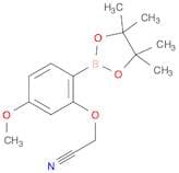 Acetonitrile, 2-[5-methoxy-2-(4,4,5,5-tetramethyl-1,3,2-dioxaborolan-2-yl)phenoxy]-