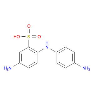 Benzenesulfonic acid, 5-amino-2-[(4-aminophenyl)amino]-