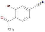 Benzonitrile, 4-acetyl-3-bromo-