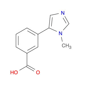 Benzoic acid, 3-(1-methyl-1H-imidazol-5-yl)-