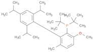 Phosphine, bis(1,1-dimethylethyl)[3-methoxy-6-methyl-2',4',6'-tris(1-methylethyl)[1,1'-biphenyl]-2…