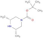 1-Piperazinecarboxylic acid, 3,5-dimethyl-, 1,1-dimethylethyl ester, (3R,5S)-rel-