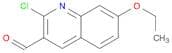3-Quinolinecarboxaldehyde, 2-chloro-7-ethoxy-