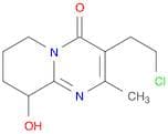 4H-Pyrido[1,2-a]pyrimidin-4-one, 3-(2-chloroethyl)-6,7,8,9-tetrahydro-9-hydroxy-2-methyl-