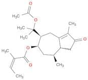 2-Butenoic acid, 2-methyl-, (5S,6R,8S,8aR)-5-[1-(acetyloxy)-1-methylethyl]-1,2,4,5,6,7,8,8a-octahy…