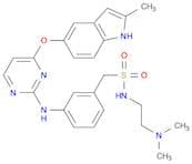 Benzenemethanesulfonamide, N-[2-(dimethylamino)ethyl]-3-[[4-[(2-methyl-1H-indol-5-yl)oxy]-2-pyrimi…
