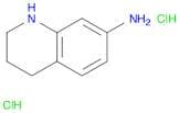 7-Quinolinamine, 1,2,3,4-tetrahydro-, hydrochloride (1:2)