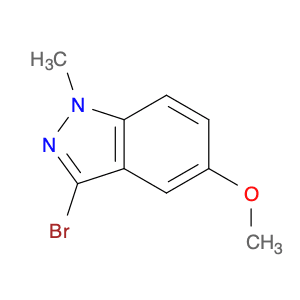 1H-Indazole, 3-bromo-5-methoxy-1-methyl-
