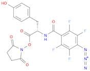Benzamide, 4-azido-N-[2-[(2,5-dioxo-1-pyrrolidinyl)oxy]-1-[(4-hydroxyphenyl)methyl]-2-oxoethyl]-2,…