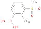 Boronic acid, B-[2-methyl-3-(methylsulfonyl)phenyl]-