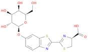 4-Thiazolecarboxylic acid, 2-[6-(β-D-galactopyranosyloxy)-2-benzothiazolyl]-4,5-dihydro-, (4S)-