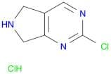 5H-Pyrrolo[3,4-d]pyrimidine, 2-chloro-6,7-dihydro-, hydrochloride (1:1)