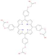 Acetic acid, 2,2',2'',2'''-[21H,23H-porphine-5,10,15,20-tetrayltetrakis(4,1-phenyleneoxy)]tetrakis-