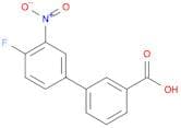 [1,1'-Biphenyl]-3-carboxylic acid, 4'-fluoro-3'-nitro-