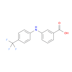 Benzoic acid, 3-[[4-(trifluoromethyl)phenyl]amino]-
