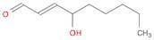 2-Nonenal, 4-hydroxy-, (2E)-