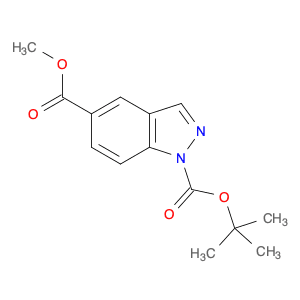 1H-Indazole-1,5-dicarboxylic acid, 1-(1,1-dimethylethyl) 5-methyl ester