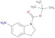 1H-Indole-1-carboxylic acid, 6-amino-2,3-dihydro-, 1,1-dimethylethyl ester