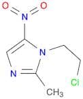 1H-Imidazole, 1-(2-chloroethyl)-2-methyl-5-nitro-