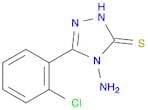 3H-1,2,4-Triazole-3-thione, 4-amino-5-(2-chlorophenyl)-2,4-dihydro-