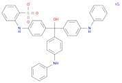 Benzenesulfonic acid, [[4-[hydroxybis[4-(phenylamino)phenyl]methyl]phenyl]amino]-, monosodium salt…