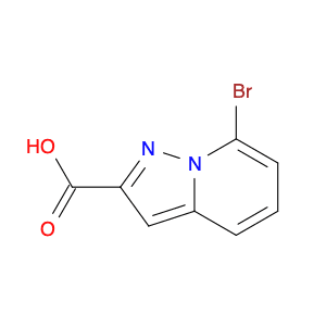 Pyrazolo[1,5-a]pyridine-2-carboxylic acid, 7-bromo-