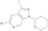 1H-Pyrazolo[3,4-c]pyridine, 5-bromo-3-iodo-1-(tetrahydro-2H-pyran-2-yl)-