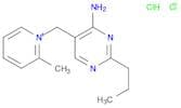 Pyridinium, 1-[(4-amino-2-propyl-5-pyrimidinyl)methyl]-2-methyl-, chloride, hydrochloride (1:1:1)