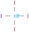 Hafnium iodide (HfI4)