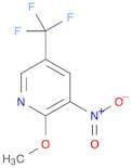 Pyridine, 2-methoxy-3-nitro-5-(trifluoromethyl)-
