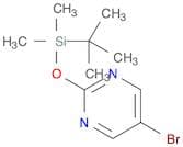 Pyrimidine, 5-bromo-2-[[(1,1-dimethylethyl)dimethylsilyl]oxy]-