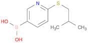 Boronic acid, B-[6-[(2-methylpropyl)thio]-3-pyridinyl]-