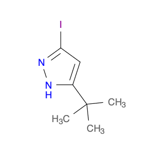 1H-Pyrazole, 5-(1,1-dimethylethyl)-3-iodo-