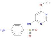 Benzenesulfonamide, 4-amino-N-(6-methoxy-4-pyrimidinyl)-