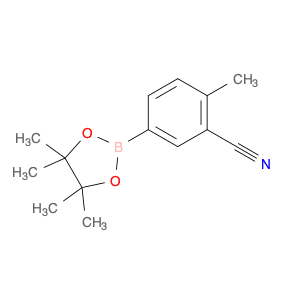 Benzonitrile, 2-methyl-5-(4,4,5,5-tetramethyl-1,3,2-dioxaborolan-2-yl)-