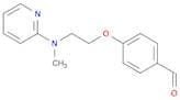 Benzaldehyde, 4-[2-(methyl-2-pyridinylamino)ethoxy]-