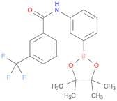 Benzamide, N-[3-(4,4,5,5-tetramethyl-1,3,2-dioxaborolan-2-yl)phenyl]-3-(trifluoromethyl)-
