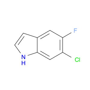 1H-Indole, 6-chloro-5-fluoro-