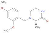 2-Piperazinone, 4-[(2,4-dimethoxyphenyl)methyl]-3-methyl-, (3R)-